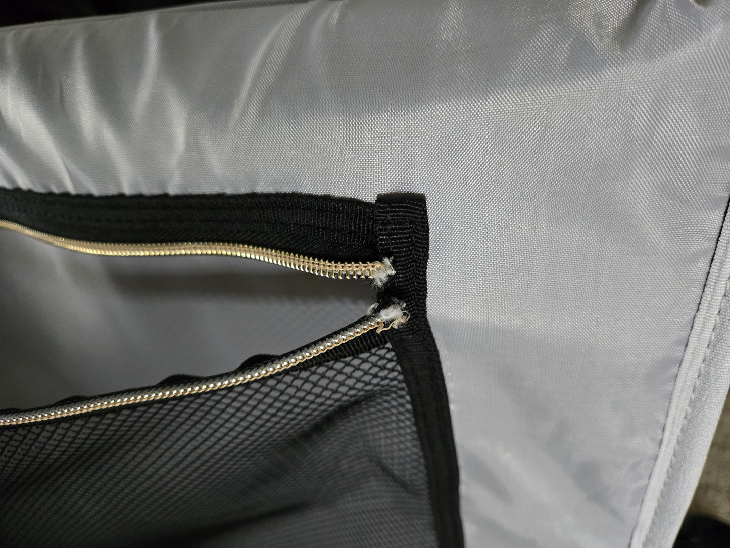 Large Black Built-in Bag - Minorly Imperfect FINAL SALE