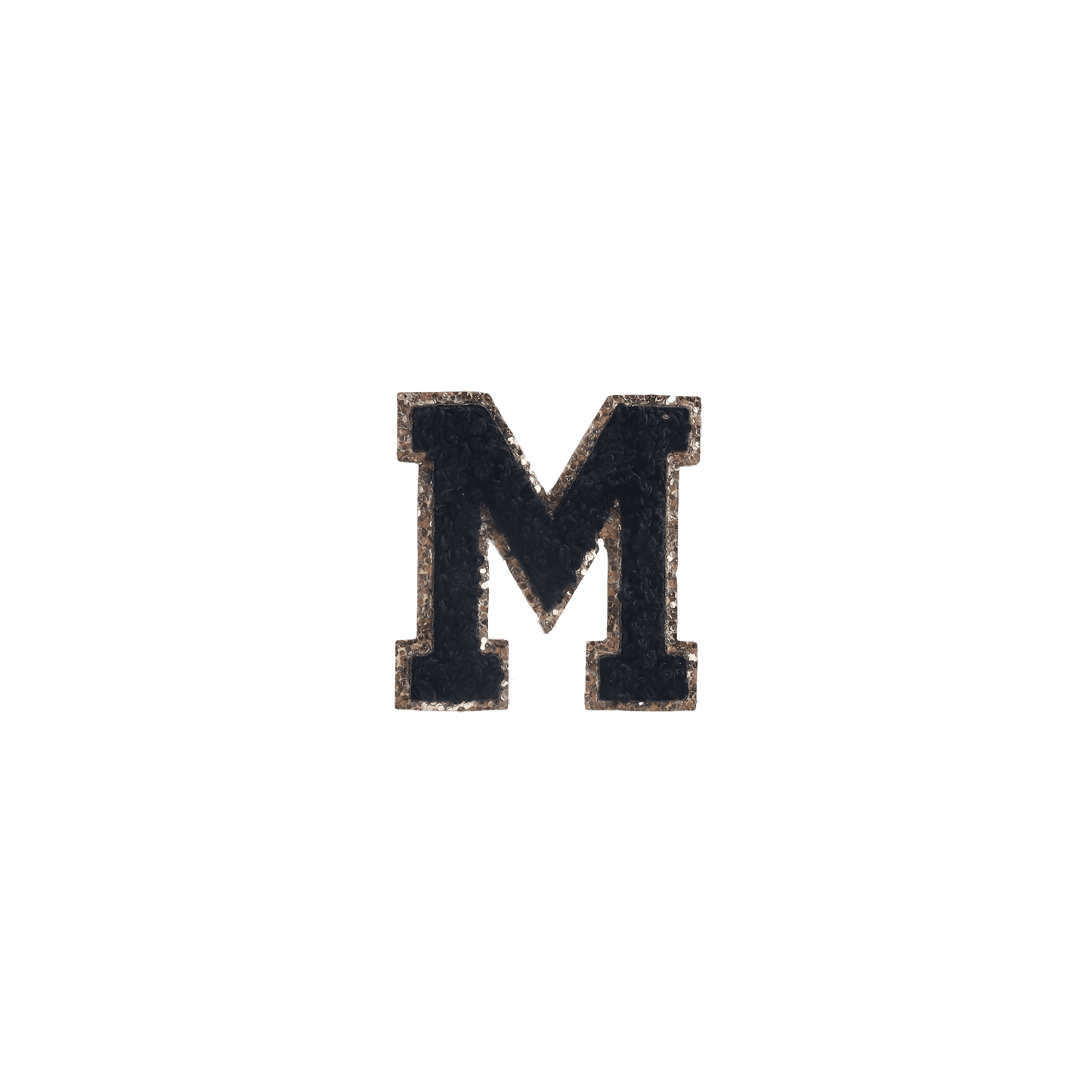 M Letter Patches