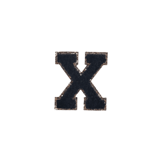 X Letter Patches