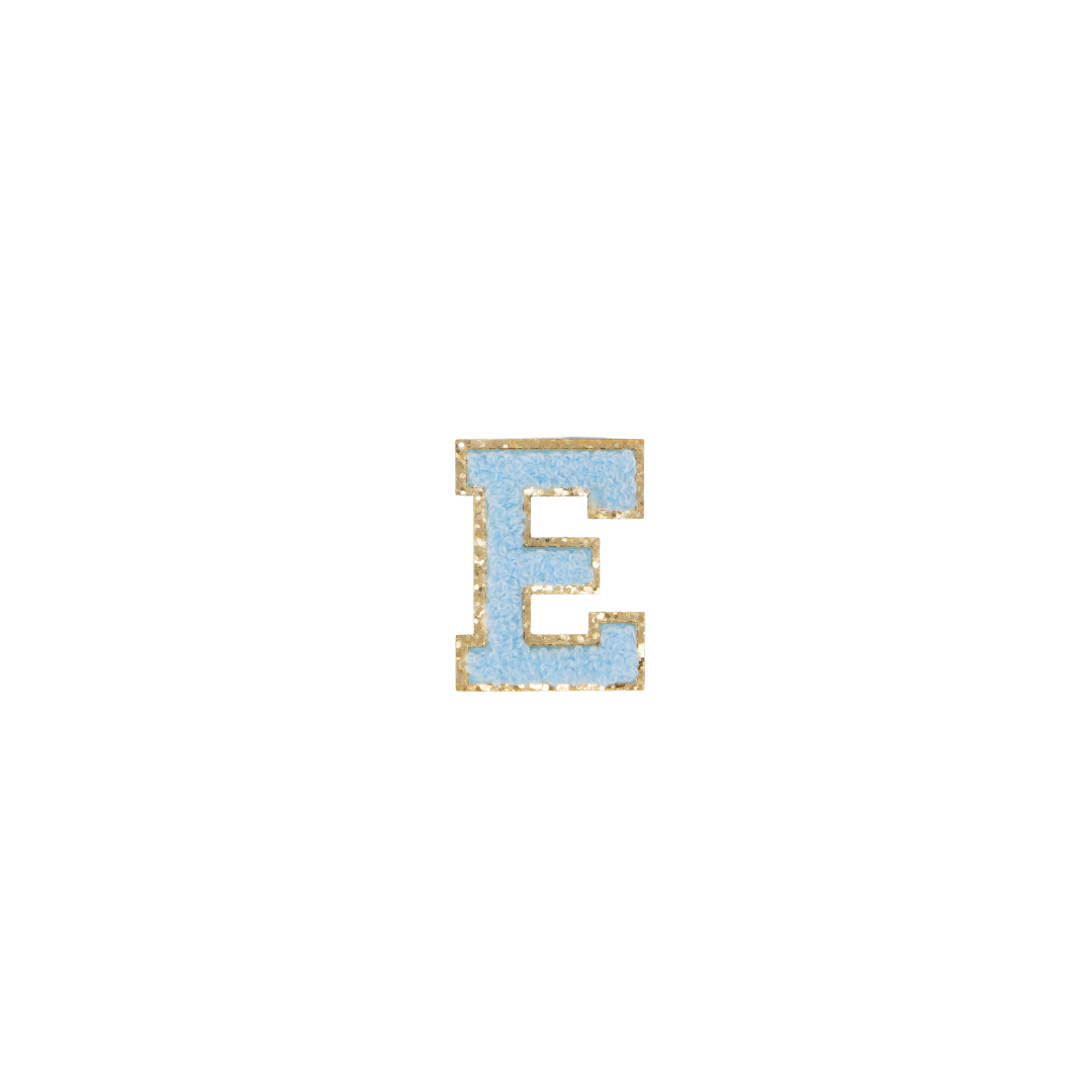 E Letter Patches