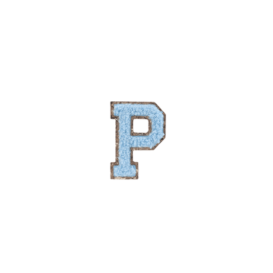 P Letter Patches