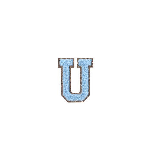 U Letter Patches