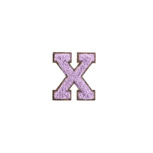 X Letter Patches