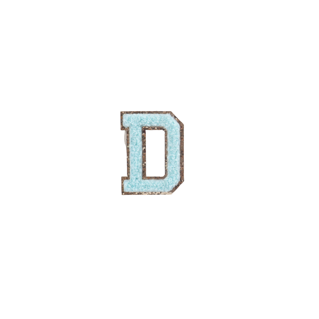 D Letter Patches