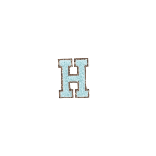 H Letter Patches