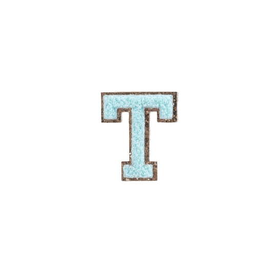 T Letter Patches