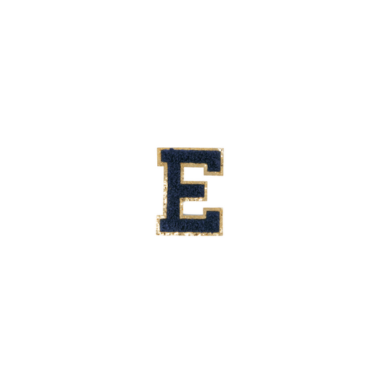 E Letter Patches