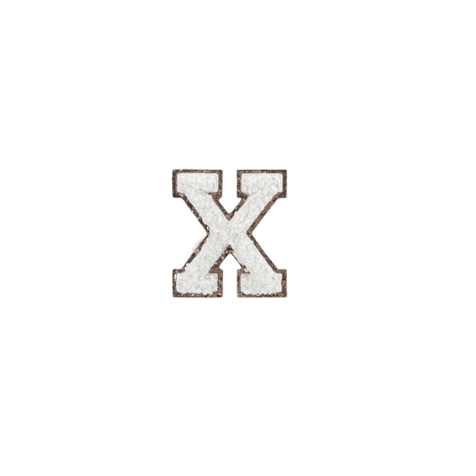 X Letter Patches