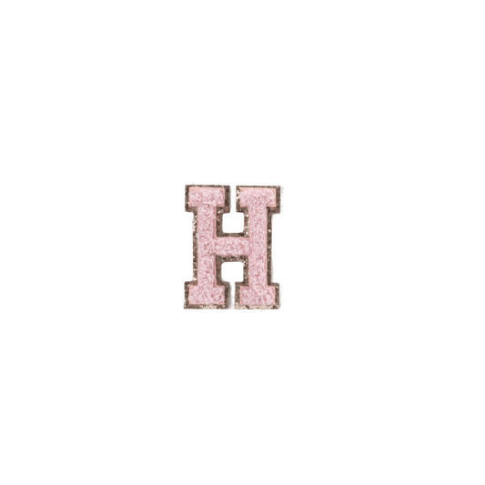 H Letter Patches