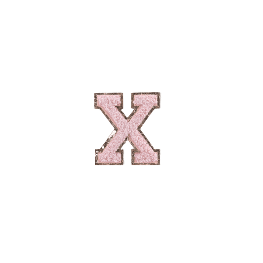 X Letter Patches